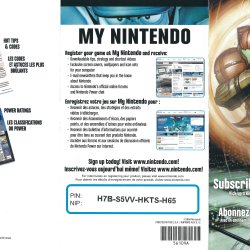 Folheto Nintendo USA