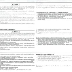Folheto avisos EUR