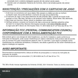 Folheto avisos BRA