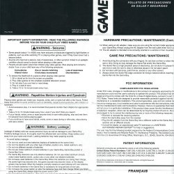 Folheto avisos USA