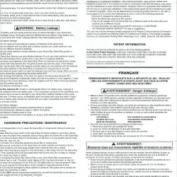 Folheto avisos USA