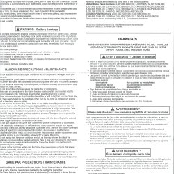 Folheto avisos USA