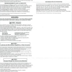 Folheto avisos USA