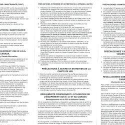 Folheto avisos USA