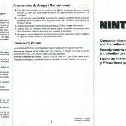 Folheto avisos USA