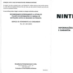 Folheto avisos BRA