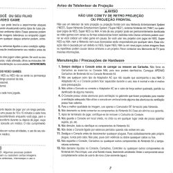 Folheto avisos BRA