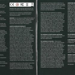 Manual óculos USA