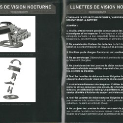Manual óculos USA
