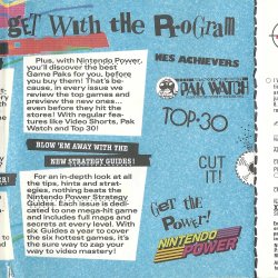 Folheto Nintendo Power USA