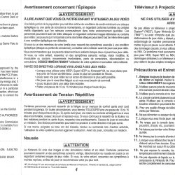 Folheto avisos USA
