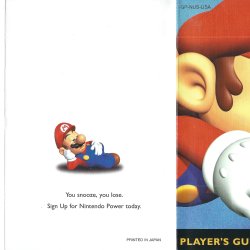 Folheto Nintendo Power MEX