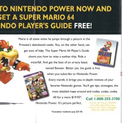 Folheto Nintendo Power MEX