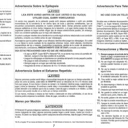 Folheto avisos MEX
