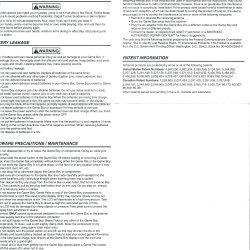 Folheto avisos USA