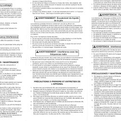 Folheto avisos USA