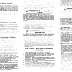 Folheto avisos USA