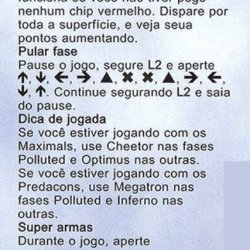 Revista Dicas & Truques Para PlayStation nº 3 - página 53 (fonte: Datassette)