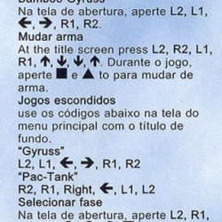 Revista Dicas & Truques Para PlayStation nº 3 - página 54 (fonte: Datassette)