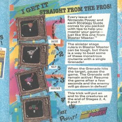 Folheto Nintendo Power USA