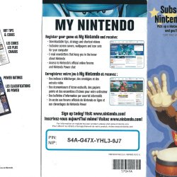 Folheto My Nintendo USA