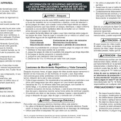 Folheto avisos USA