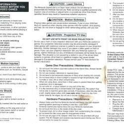 Folheto avisos USA
