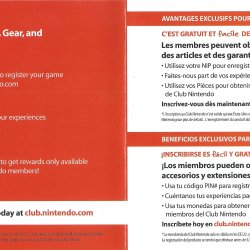 Folheto Club Nintendo BRA / USA
