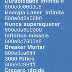 Revista Dicas & Truques Para PlayStation nº 3 - página 61 (fonte: Datassette) - códigos de Gameshark