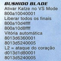 Revista Dicas & Truques Para PlayStation nº 3 - página 63 (fonte: Datassette) - códigos de Gameshark