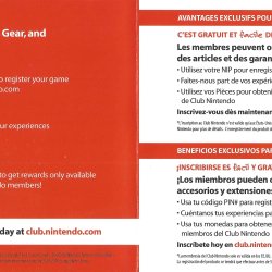 Folheto Club Nintendo USA