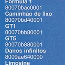 Revista Dicas & Truques Para PlayStation nº 3 - página 63 (fonte: Datassette) - códigos de Gameshark