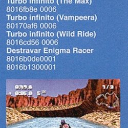 Revista Dicas & Truques Para PlayStation nº 3 - página 64 (fonte: Datassette) - códigos de Gameshark