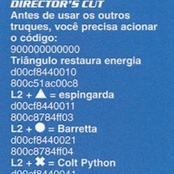 Revista Dicas & Truques Para PlayStation nº 3 - página 65 (fonte: Datassette) - códigos de Gameshark