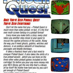 Pinball Quest cover back USA