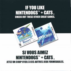Propaganda Nintendogs Toy Poodle + Cats USA