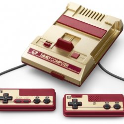 Famicom Classic Mini dourado