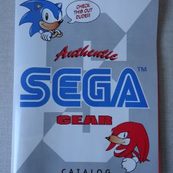 Folheto SEGA USA