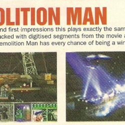 Matéria em revista gringa da época falando sobre o futuro lançamento do jogo para o Jaguar CD