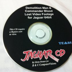 Disco contendo os vídeos do jogo que estariam na versão de Jaguar CD