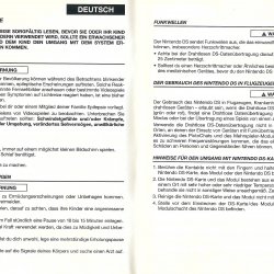 Folheto precauções EUR