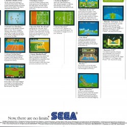Catálogo SEGA USA