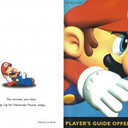 Folheto Nintendo Power USA