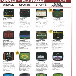 Catálogo The Atari Advantage 2600 USA