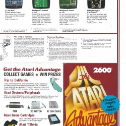 Catálogo The Atari Advantage 2600 USA