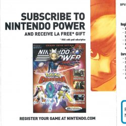 Folheto Nintendo Power USA