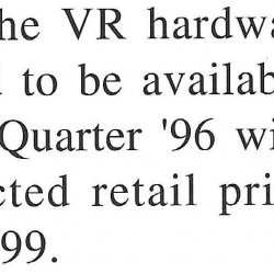 Revista Atari Edge EUR, em cobertura da E3 1995