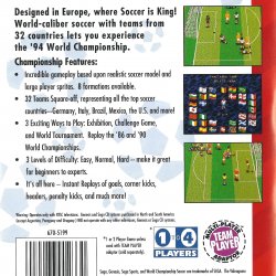 World Championship Soccer II - SEGA Genesis / Mega Drive - VGDB 