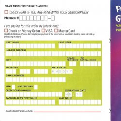 Folheto Nintendo Power USA