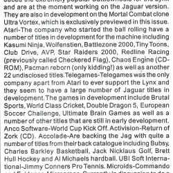 Nota revista Atari Entertainment EUR